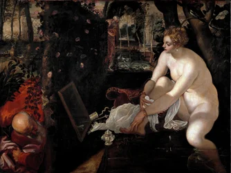 Susanna e i vecchioni o Susanna al bagno