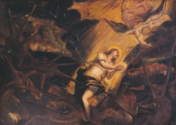 Il martirio di Santa Caterina, di Jacopo Robusti, noto come il Tintoretto (1518-1594), Palazzo Patriarcale, Venezia, Italia