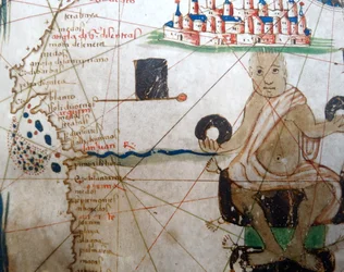 Sovrano africano (dettaglio)