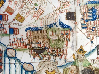 Mappa rinascimentale dell