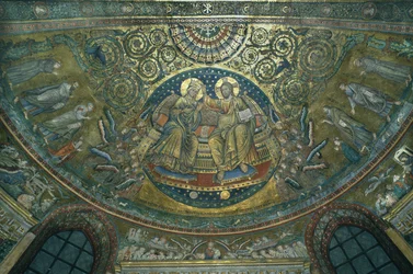 Incoronazione della Vergine, abside della Basilica di S. Maria Maggiore, Roma, 1287-92