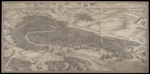 Veduta di Venezia, 1500