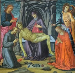 La deposizione e santi