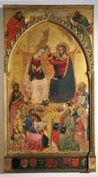 Incoronazione della Vergine e santi