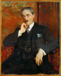 Paul Valery, poeta (dipinto su tela)