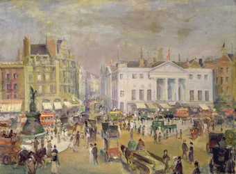 Piccadilly Circus, 1908-9 circa (olio su tela)