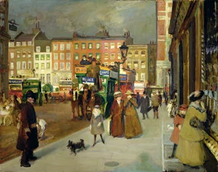 Sloane Street, Londra, 1908-09 circa (olio su tela)