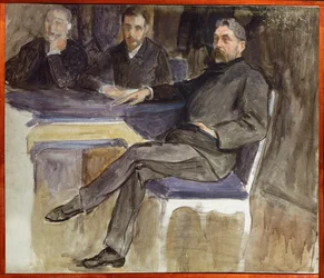 Stephane Mallarme, poeta (dipinto su tela)