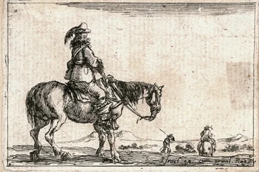 Un generale a cavallo (incisione)