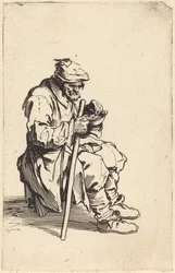Mendicante che mangia