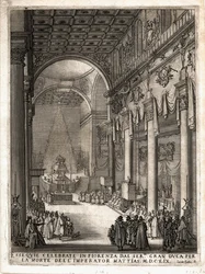 Catafalco a Firenze per l