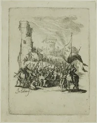 Cristo porta la croce, da La piccola passione