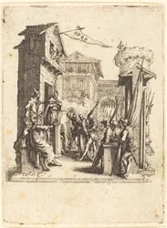 Cristo davanti a Caifa, c. 1624-1625