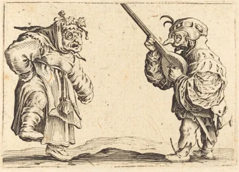 Ballerini con liuto