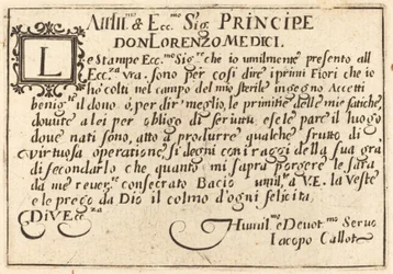 Dedica a Don Lorenzo de