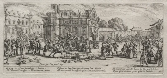Devastazione di un monastero