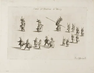 Ingresso di M. de Macey, dal Combattimento alla barriera