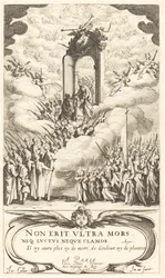 Frontespizio per "Il calendario dei santi"