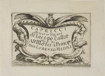 Frontispiece, from Capricci di varie figure (The Caprices) - The Nancy Set