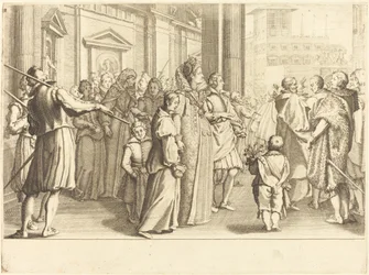 Granduchessa alla Processione delle Giovani Ragazze
