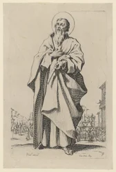 San Bartolomeo, tavola 12 della serie «Gesù, i dodici apostoli e Maria»