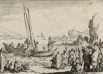 Gesù che predica sul mare, 1635