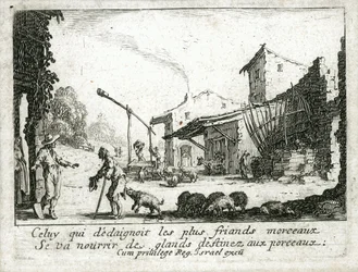 La vita del figliol prodigo ... (incisione)