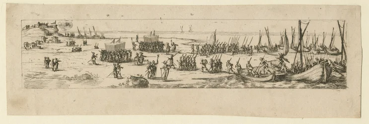 Sbarco delle truppe all
