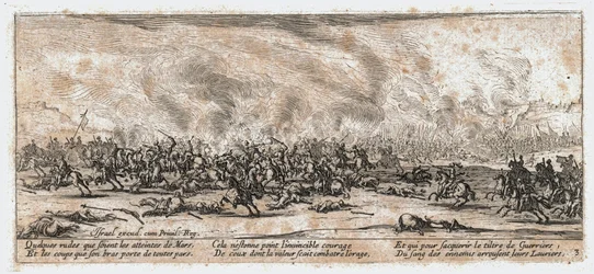 Le miserie e le disgrazie della guerra ... (incisione)