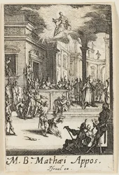 Martirio di san Matteo, tredicesima tavola da I martiri degli apostoli