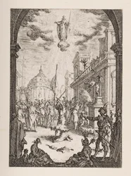 Martirio di San Giacomo, n.3 dalla serie Il Martirio degli Apostoli