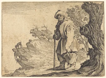 Contadino con sacco