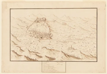 Vista planometrica di Gani