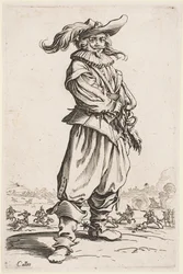Soldato con Cappello Piumato