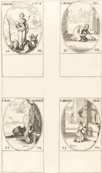 Santa Margherita di Antiochia; Santa Prassede; Santa Maria Maddalena; Santa Brigida di Svezia