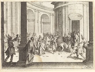 Lapidazione di Gesù, 1635