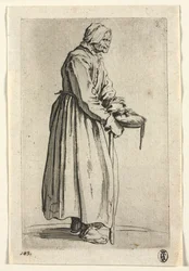 I mendicanti: Mendicante con la sua ciotola delle elemosine, c. 1623