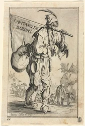 I mendicanti: Frontespizio: Capitano dei Baroni
