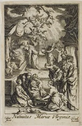 La nascita della Vergine Maria, da La vita della Vergine
