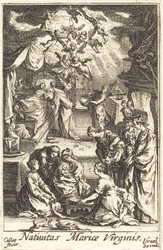 La nascita della Vergine, in o dopo il 1630