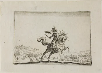 Il comandante a cavallo, da I Capricci