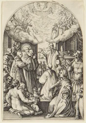 La morte di san Benedetto