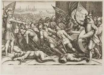 La partenza delle truppe