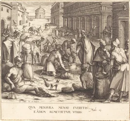 I pesatori di grano, 1608-1611