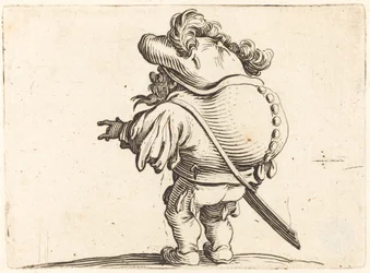 Il gobbo con il cappello piumato