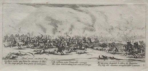 Le grandi miserie della guerra: La battaglia