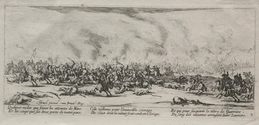 Le Grandi Miserie della Guerra: La Battaglia, 1633