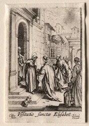 La vita della Vergine: La Visitazione