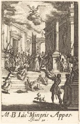 Il martirio di San Giacomo Minore, c. 1634-1635