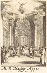 Il martirio di San Mattia, c. 1634-1635